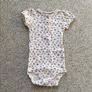 Toddler Carter’s Floral Onesie